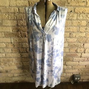 Tie Die shirt dress (xl) NWT!